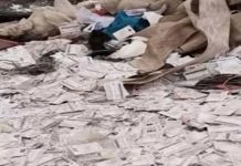 গাজীপুর জেলার ভোটারদের পাঁচ বস্তা এনআইডি কার্ড নারায়ণগঞ্জে ময়লার স্তূপ থেকে উদ্ধার