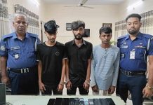 লালপুরে ইয়াবা, গাঁজা সহ ৩ যুবক গ্রেপ্তার