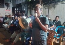 দলিপাড়ায় রাজউক কর্তৃক ঘরবাড়ি ভাংচুরের প্রতিবাদে এলাকাবাসীর প্রতিবাদ সভা অনুষ্ঠিত