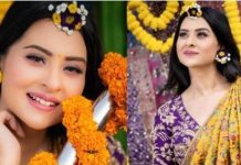 বসন্তের ছোঁয়ায় রঙে রঙিন: ঢালিউডের স্বপ্নিল নায়িকা শবনম বুবলী