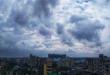 ঢাকার আকাশ মেঘলা, ১৫ জেলায় বজ্রবৃষ্টির আভাস