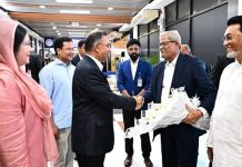 চীন সফর শেষে দেশে ফিরেছেন প্রধানমন্ত্রী